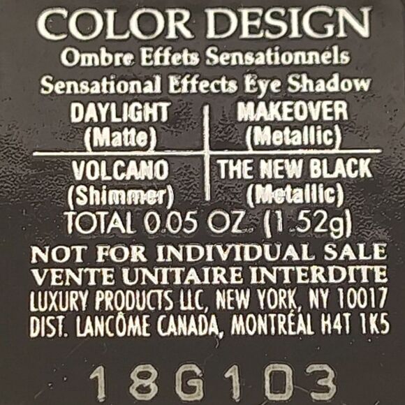 Lancome Quad Eyeshadow Palette Compact New! - Picture 6 of 8